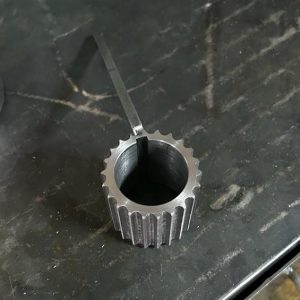 Fabricación Polea Correo con Chavetero