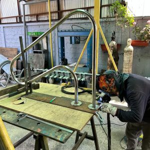 Fabricacion de Pasamanos y  Flanges Inoxidable